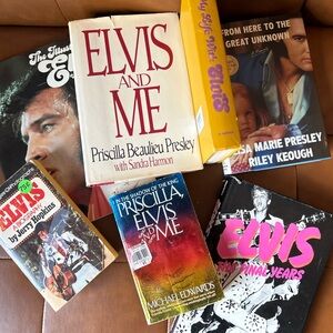 Last Chance Sale! Low Price 💥 Elvis Presley Books - name your price!
